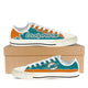 miami dolphins mens low cut sneakers cut 1