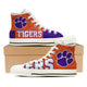 clemson tigers mens high top sneakers high top