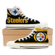 pittsburg steelers mens high top sneakers high top 1