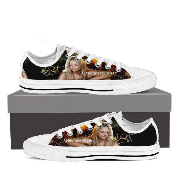 miranda lambert ladies low cut sneakers