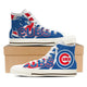 chicago cubs ladies high top sneakers