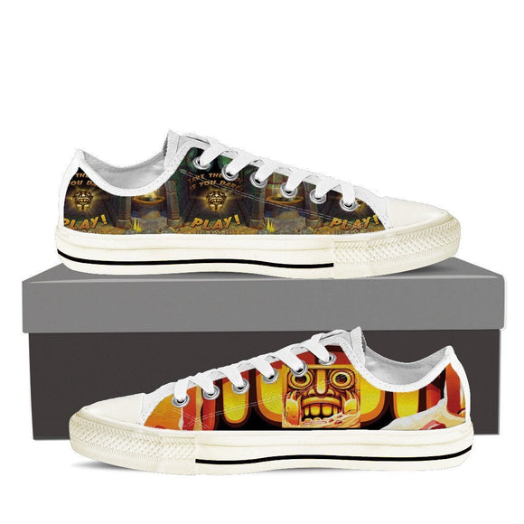temple run ladies low cut sneakers