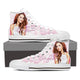 ariana grande ladies high top sneakers