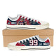jj watt ladies low cut sneakers