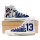 arod ladies high top sneakers