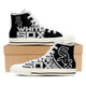 chicago white sox mens high top sneakers high top