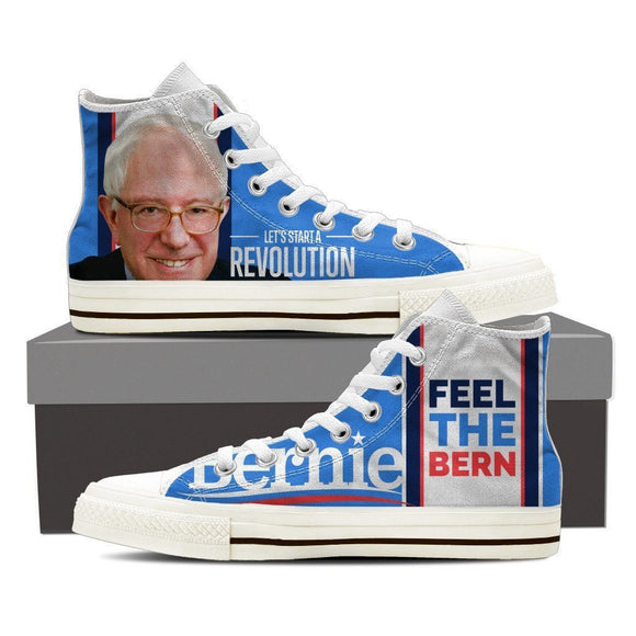 bernie sanders ladies high top sneakers