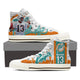 dan marino ladies high top sneakers