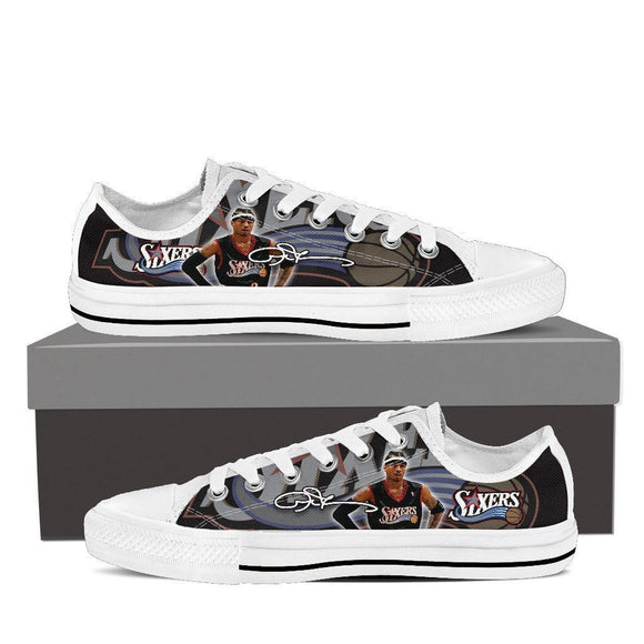 allen iverson ladies low cut sneakers