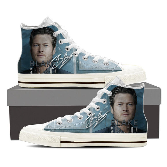 blake shelton ladies high top sneakers