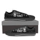chef skull knifes ladies low cut sneakers