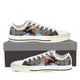 alan jackson ladies low cut sneakers