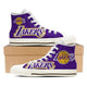 los angeles lakers mens high top sneakers high top