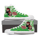cheech and chong ladies high top sneakers