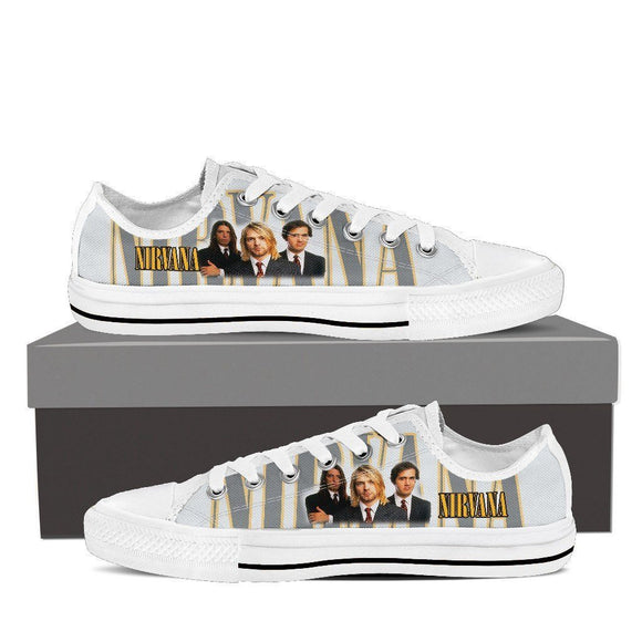 nirvana ladies low cut sneakers