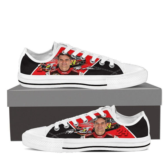 jeff gordon mens low cut sneakers