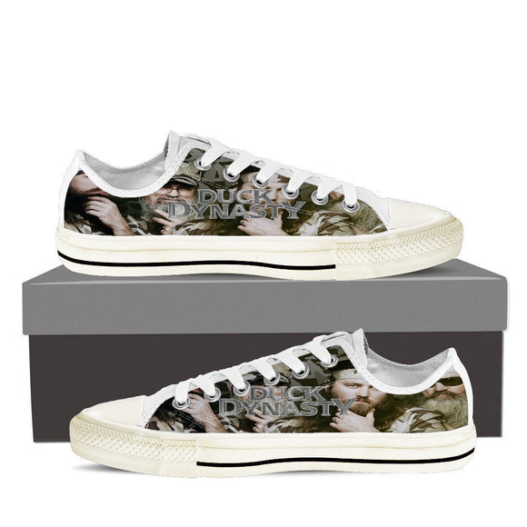 duck dynasty ladies low cut sneakers