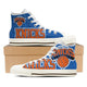 new york knicks ladies high top sneakers