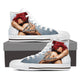 rihanna ladies high top sneakers