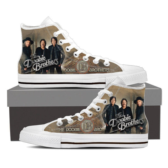 the doobie brothers mens high top sneakers