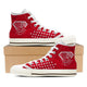 diamond firefighter mens high top sneakers high top