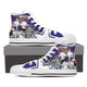 troy aikman mens high top sneakers