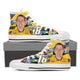 kyle busch ladies high top sneakers
