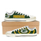 green bay packers mens low cut sneakers cut