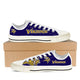 minnesota vikings ladies low cut sneakers
