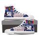 lawrence taylor mens high top sneakers