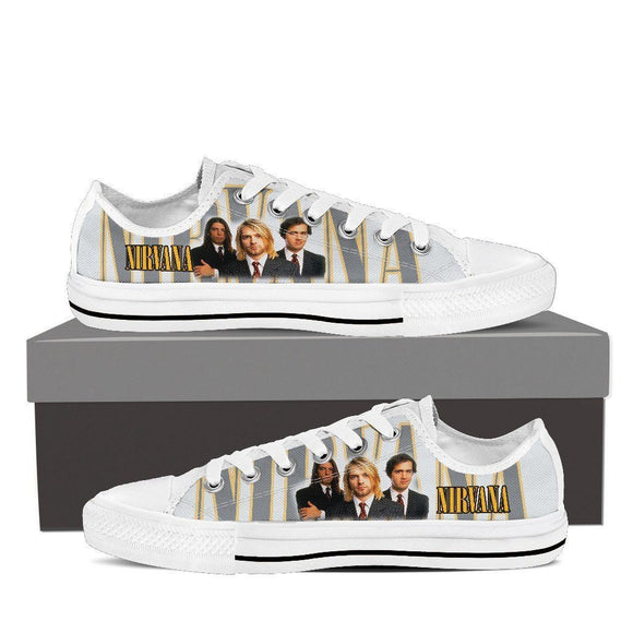nirvana mens low cut sneakers
