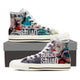 harley quinn mens high top sneakers