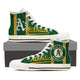 oakland athletics ladies high top sneakers