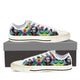jerry garcia mens low cut sneakers