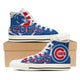 chicago cubs mens high top sneakers high top