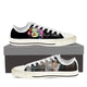 marilyn monroe ladies low cut sneakers