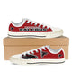 atlanta falcons mens low cut sneakers cut