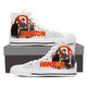 hanson ladies high top sneakers
