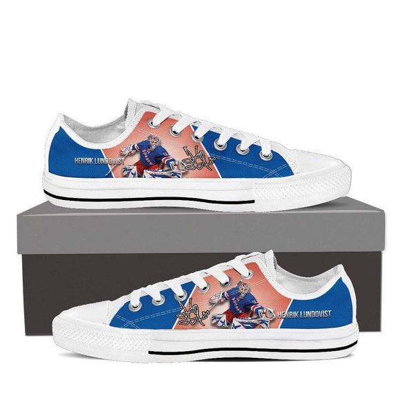henrik lundqvist ladies low cut sneakers