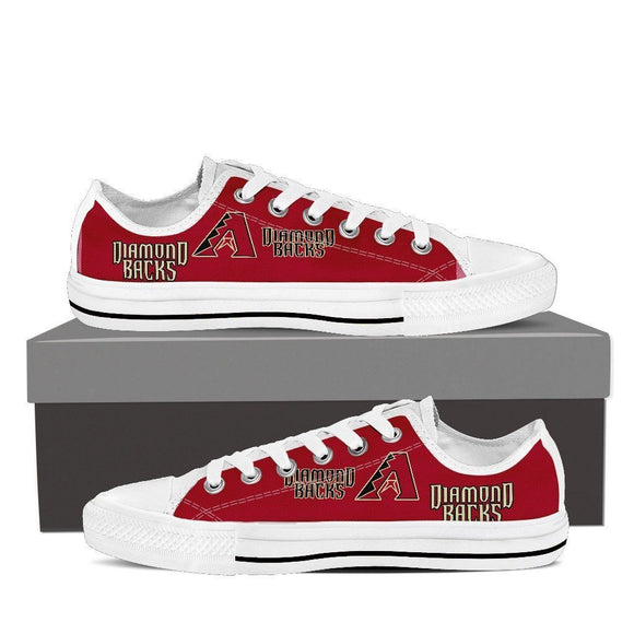 arizona diamondbacks ladies low cut sneakers