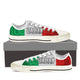 italian pride mens low cut sneakers cut
