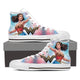 wonder woman ladies high top sneakers