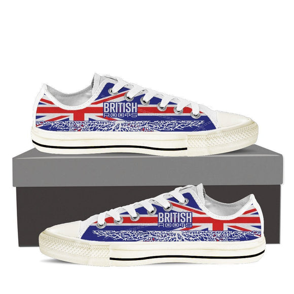 british roots mens low cut sneakers cut