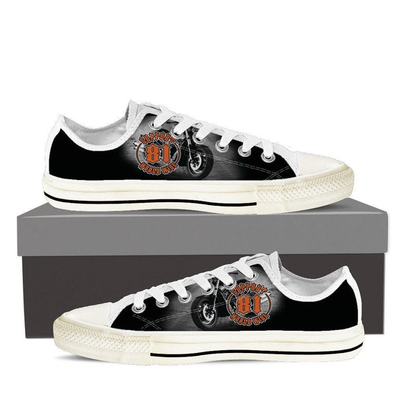 support 81 worldwide ladies low cut sneakers