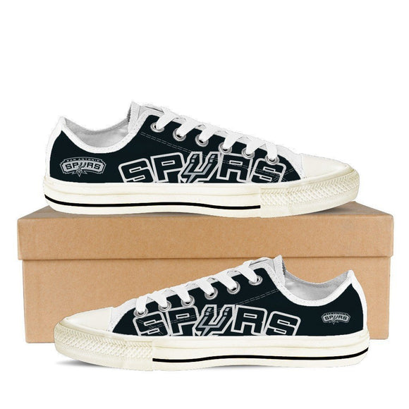 san antonio spurs ladies low cut sneakers