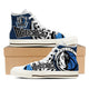 dallas mavericks ladies high top sneakers
