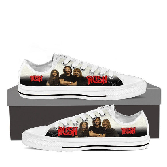 rush band ladies low cut sneakers