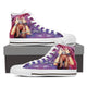 bret michaels ladies high top sneakers