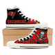 tampa bay buccaneers mens high top sneakers high top