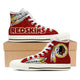 washington redskins mens high top sneakers high top